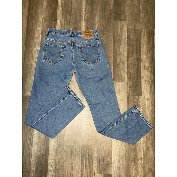 Levi’s 505 Vintage 7 JR M 28x31.5 Denim Jeans Reg Straight Leg Cotton Y2K (2000) - Picture 1 of 10